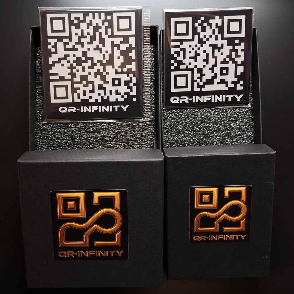 Metalna QR pločica